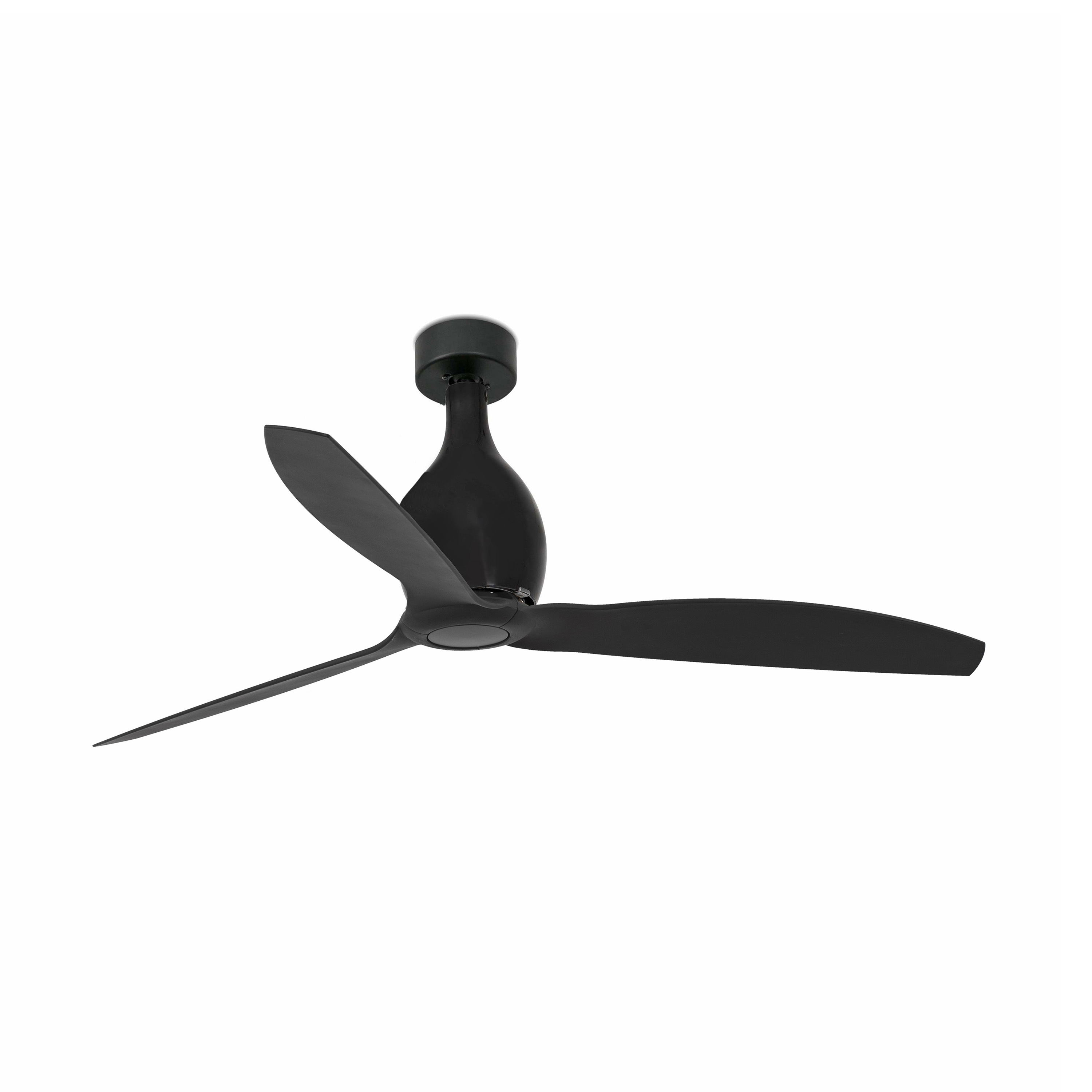 Faro Mini Eterfan - plafondventilator met afstandsbediening - slimme ventilator optie - Ø 128 cm - mat zwart