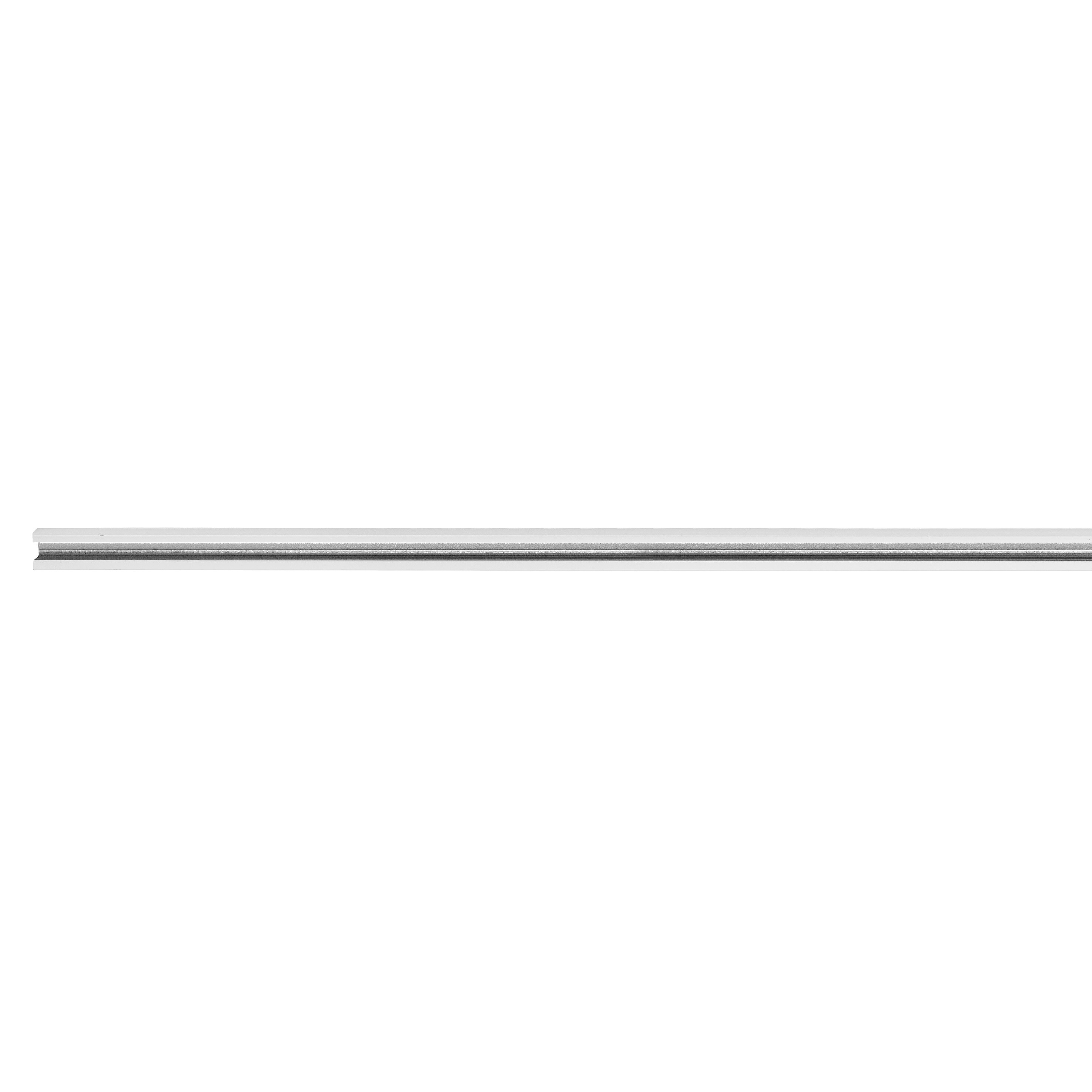 Nova Luce Track Rail - 4-draads rail - 200 cm - wit aluminium