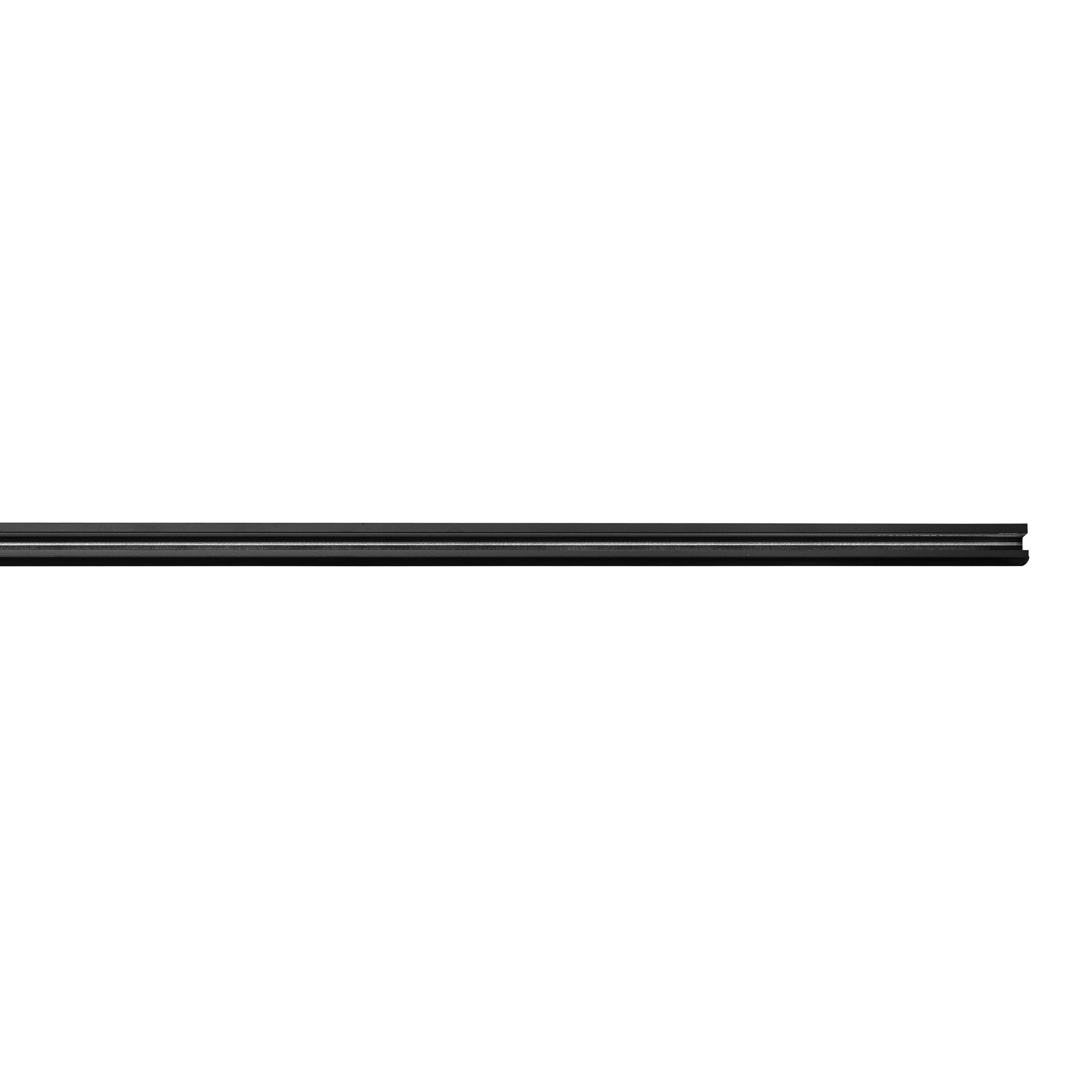 Nova Luce Track Rail - 4-draads rail - 200 cm - zwart aluminium