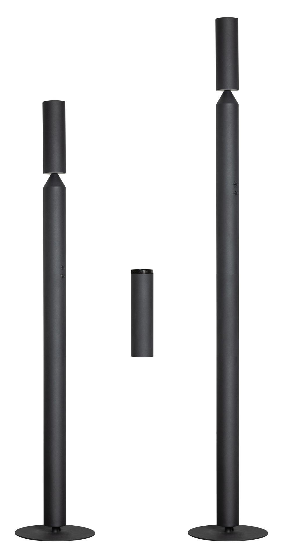 Eth Pencil - Vloerlamp - Ø 8 X 180 Cm - Zwart