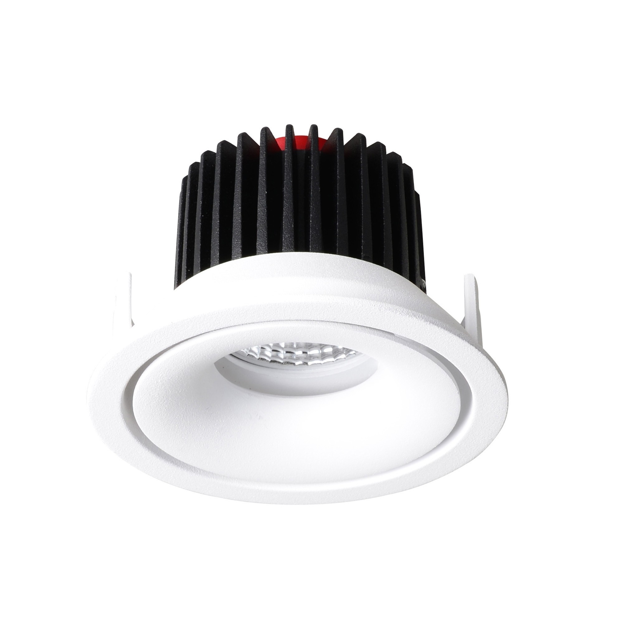 Nova Luce Gio - inbouwspot - Ø 105 mm, Ø 96 mm inbouwmaat - 10W LED incl. - wit