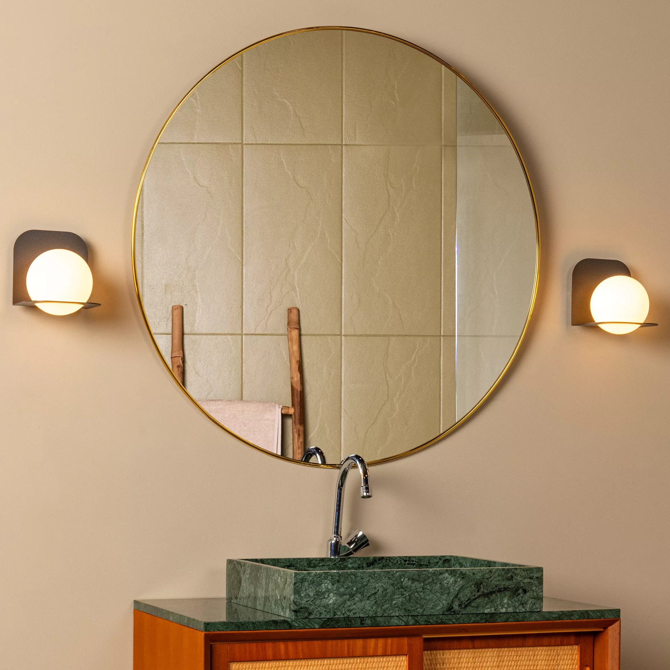 Lucide Davy - Wandlamp - 14 X 16 X 16, 7 Cm - IP44 - Zwart