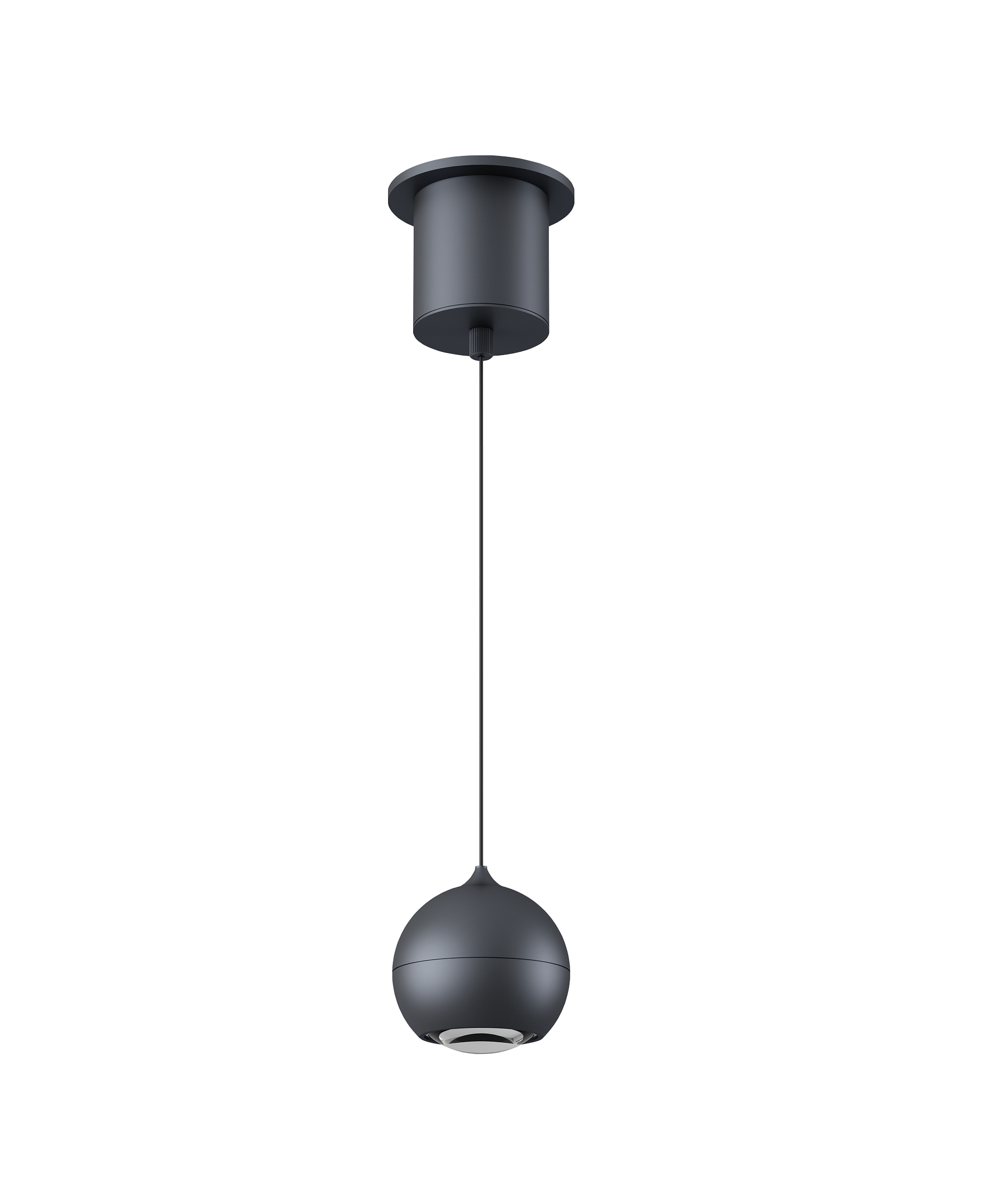 Artdelight Miami - Hanglamp - Ø 10 X 218 Cm - 10W Dimbare LED Incl. - Zwart