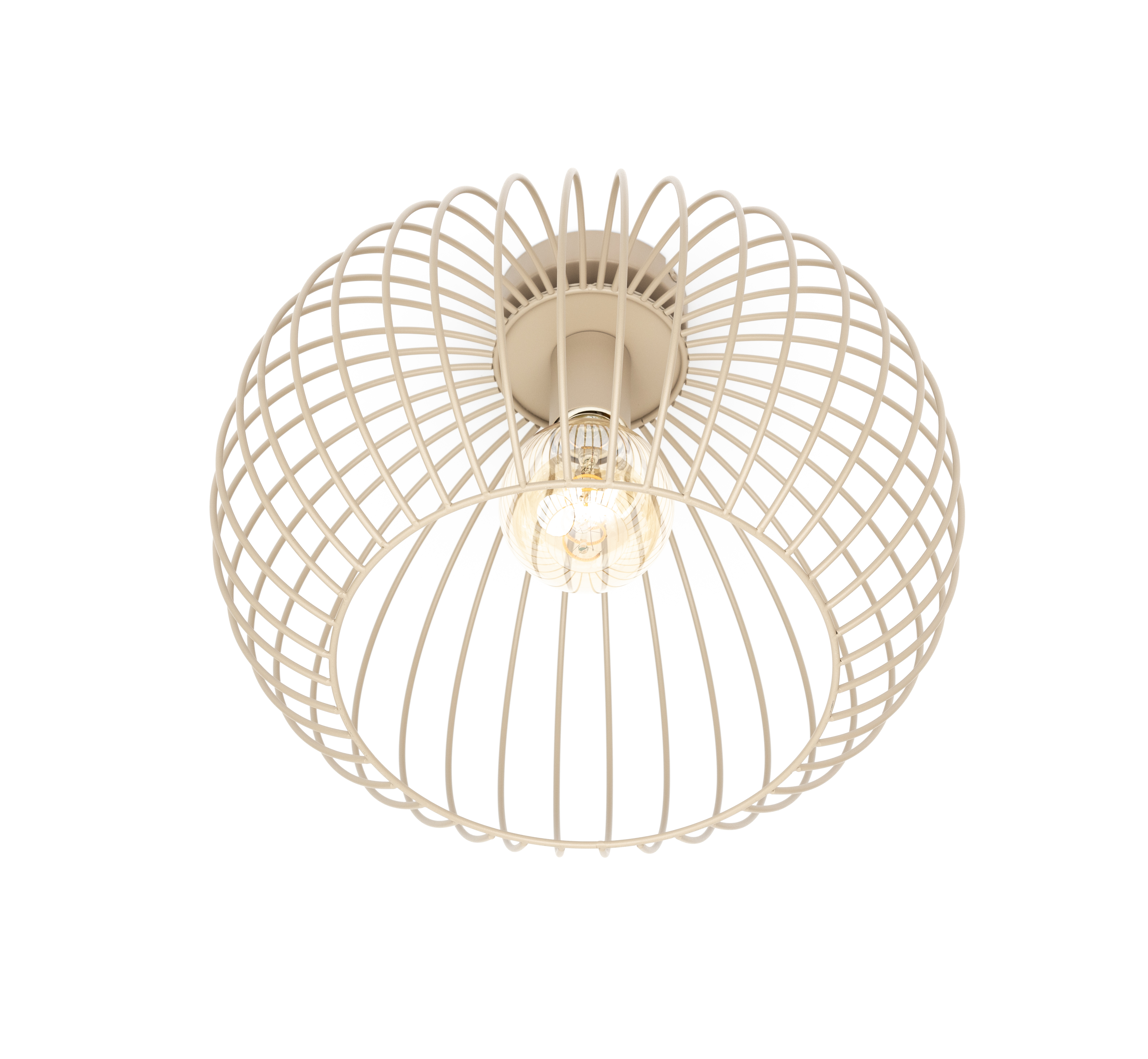 Eth Wire Sand - Plafondlamp - Ø 40 X 28, 5 Cm - Zand