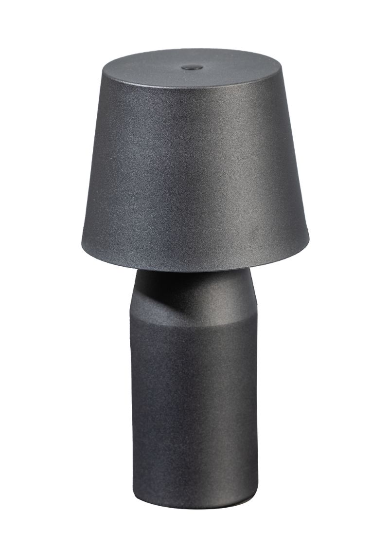 Eth Aron - Tafellamp - Ø 14 X 26, 9 Cm - Zwart