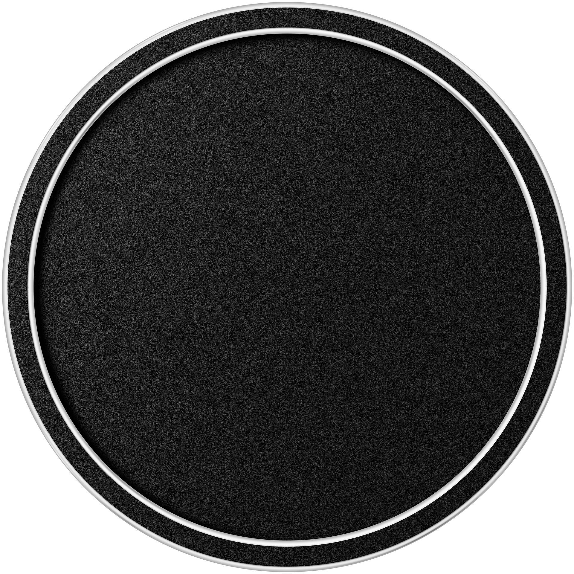 Eth Loïs - Plafondlamp - Ø 40 X 5 Cm - 3 Stappen Dimmer - 20W Led Incl. - IP44 - Zwart