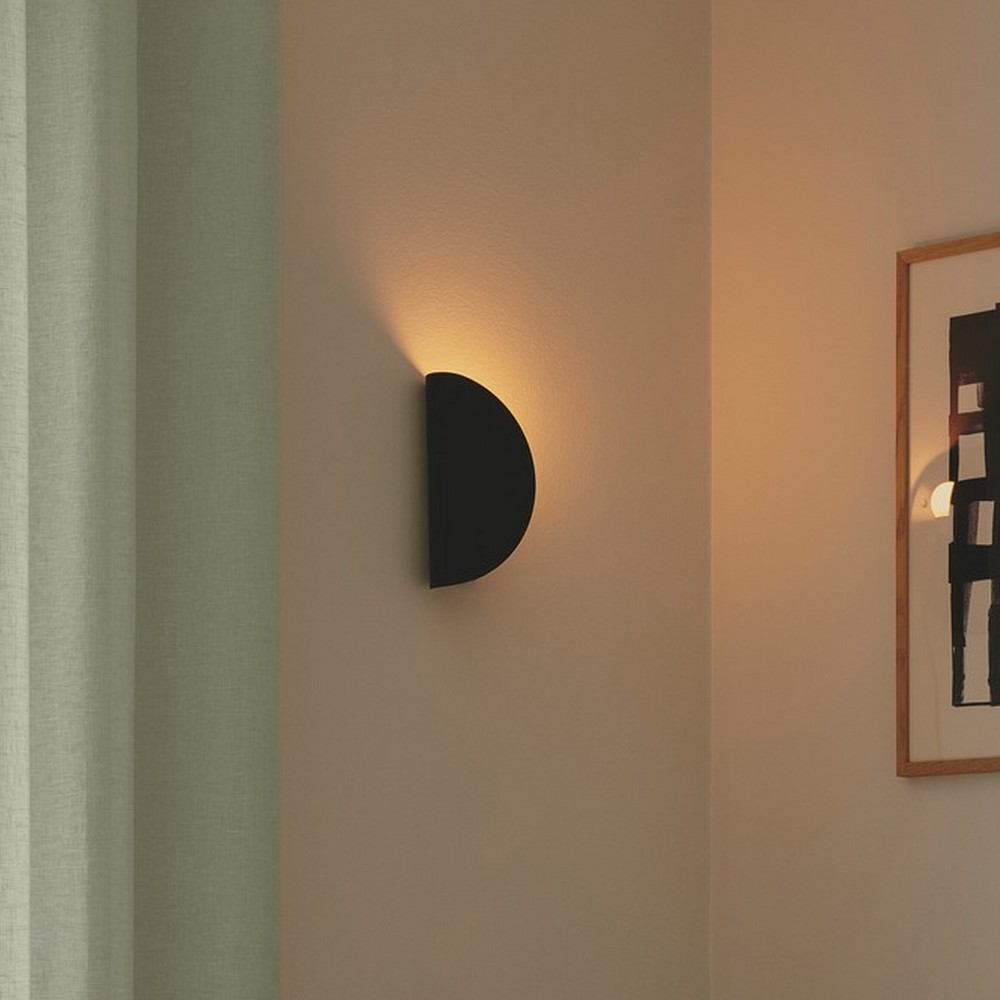 Nordlux Model 2110 - Wandlamp - 21 X 10 Cm - Zwart
