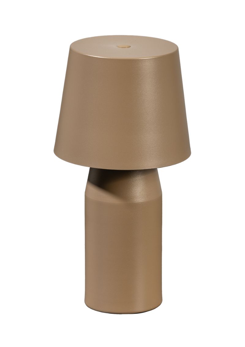 Eth Aron - Tafellamp - Ø 14 X 26, 9 Cm - Taupe