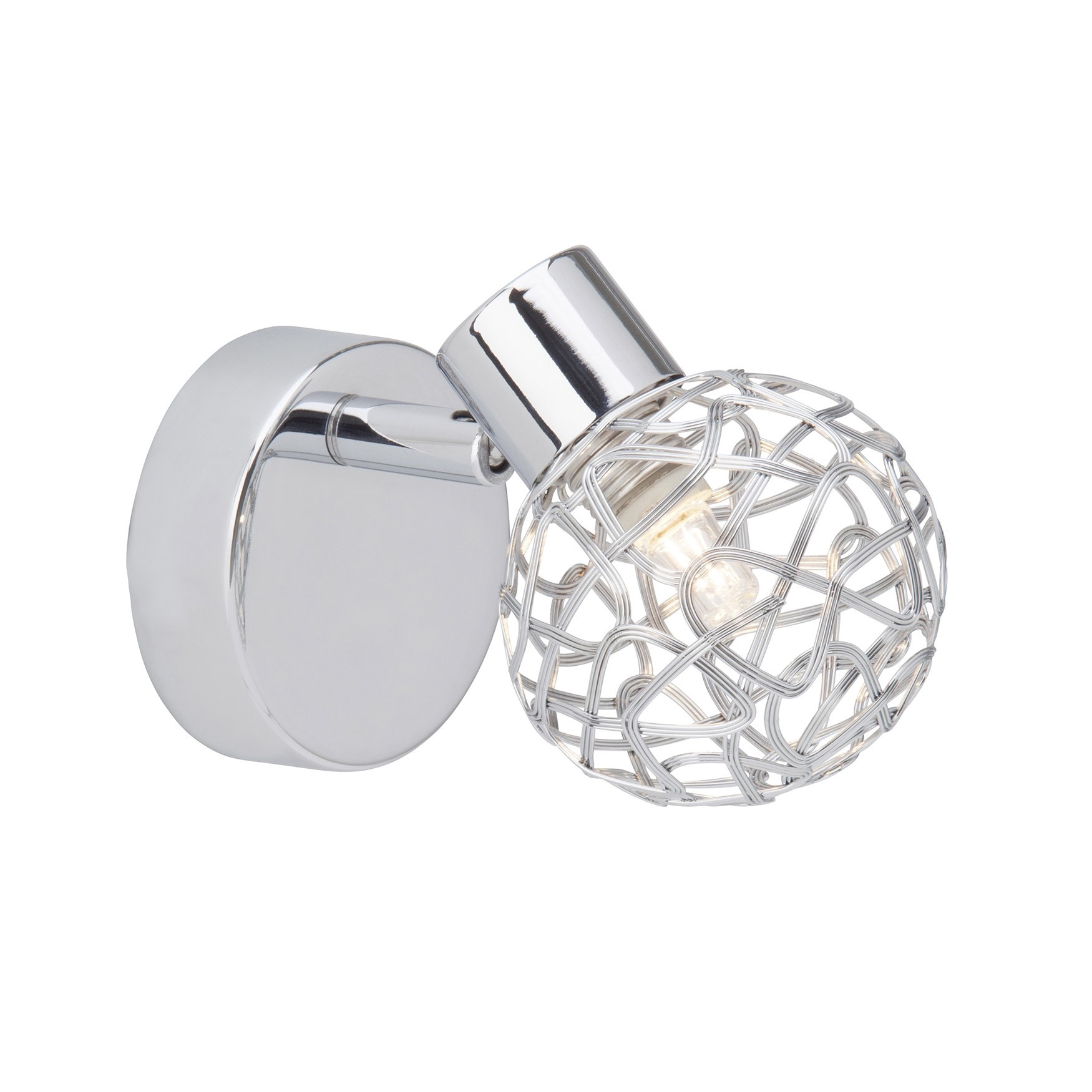 SHOWROOMMODEL - Brilliant Virgo - spot - 16 x 13 cm - chroom