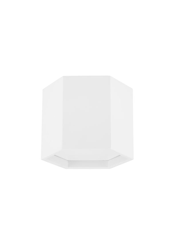 Nova Luce Samba - plafondlamp - 25 x 20 cm - 10W LED incl. - zandwit