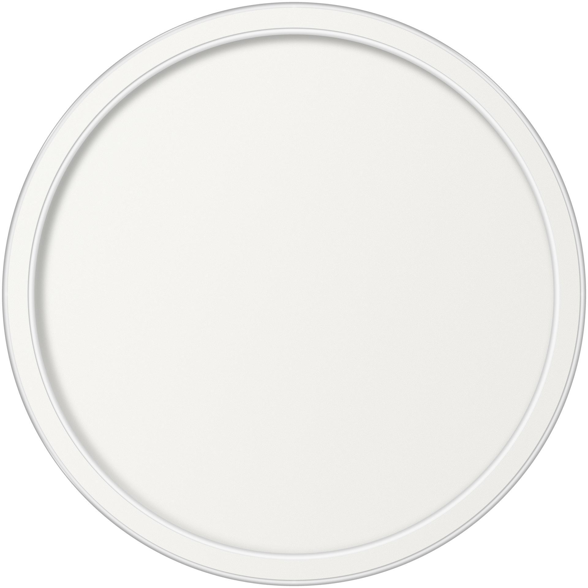 Eth Loïs - Plafondlamp - Ø 40 X 5 Cm - 3 Stappen Dimmer - 20W Led Incl. - IP44 - Wit