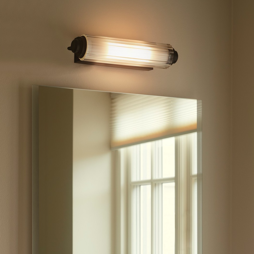 Nordlux Nimal - Wandlamp - 7, 8 X 12, 5 X 35 Cm - IP44 - Zwart