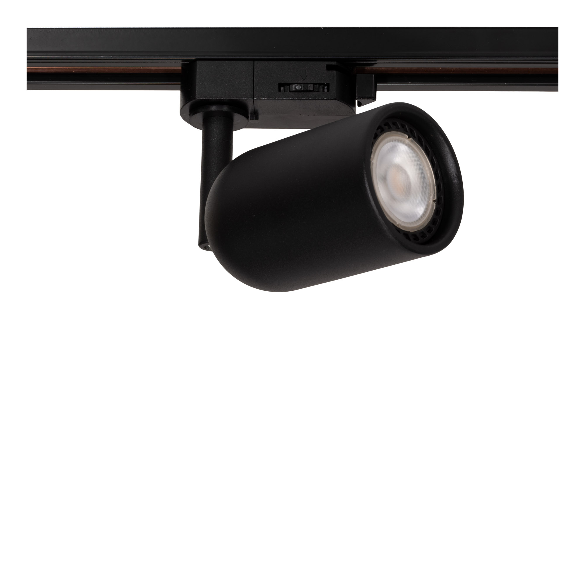 SHOWROOMMODEL - Projectlight Pegasus - railspot - 6 x 12,5 x 16,5 cm - zwart