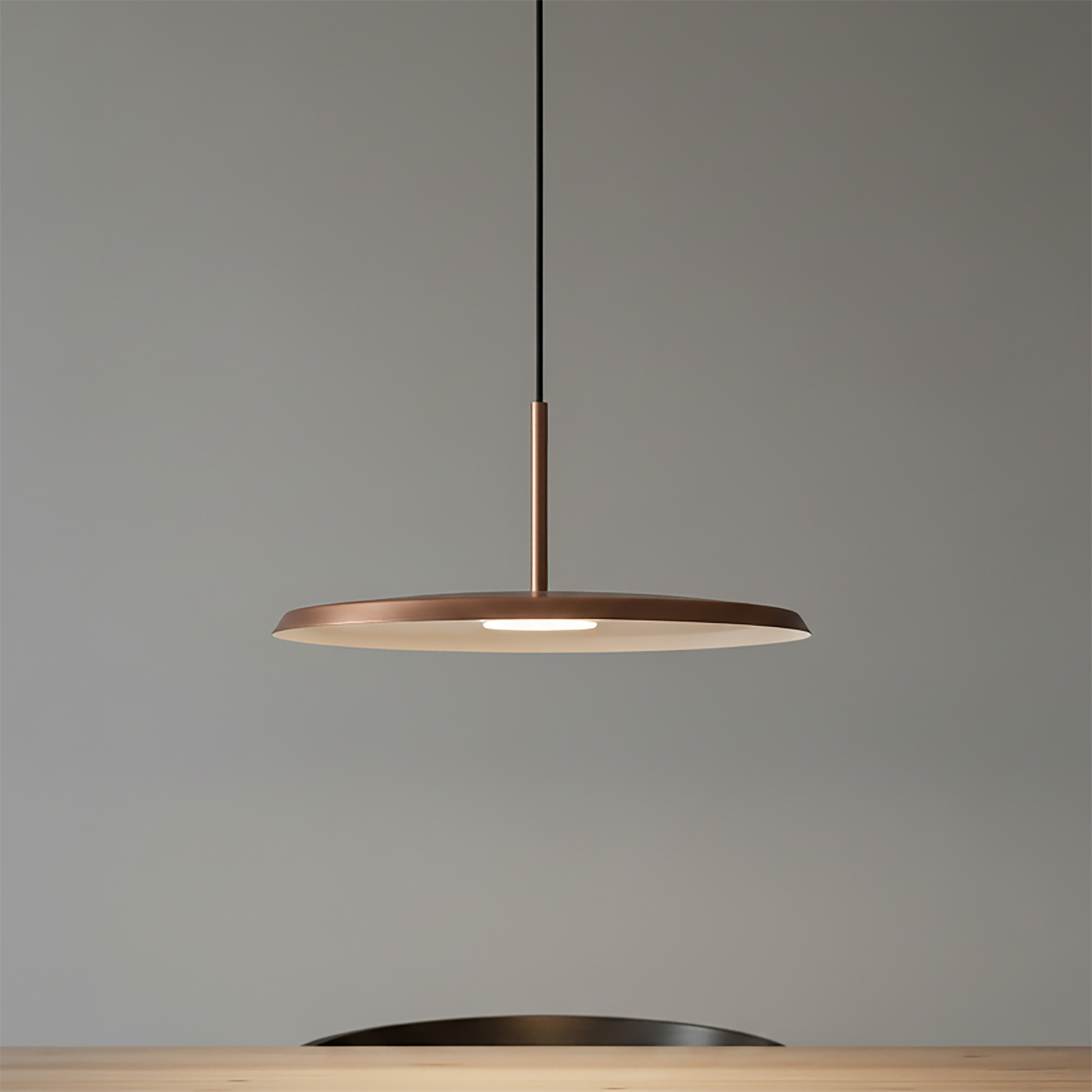 Artdelight Osorne - Hanglamp - Ø 35 X 143, 5 Cm - 7W Led Incl. - Koper