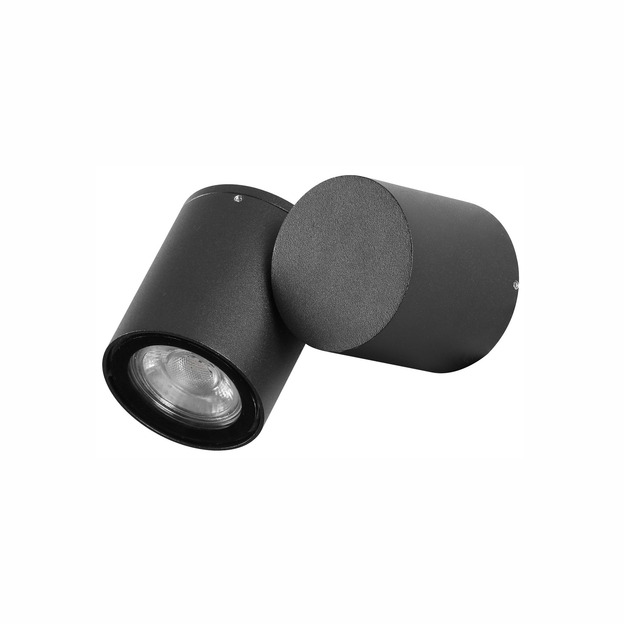 Nova Luce Focus - Opbouwspot - 6 X 11, 5 X 9, 5 Cm - IP54 - Zwart