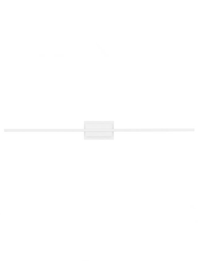 Nova Luce Azure - wandlamp - 6,9 x 11,8 x 120,5 cm - 28,5W LED incl. - zandwit