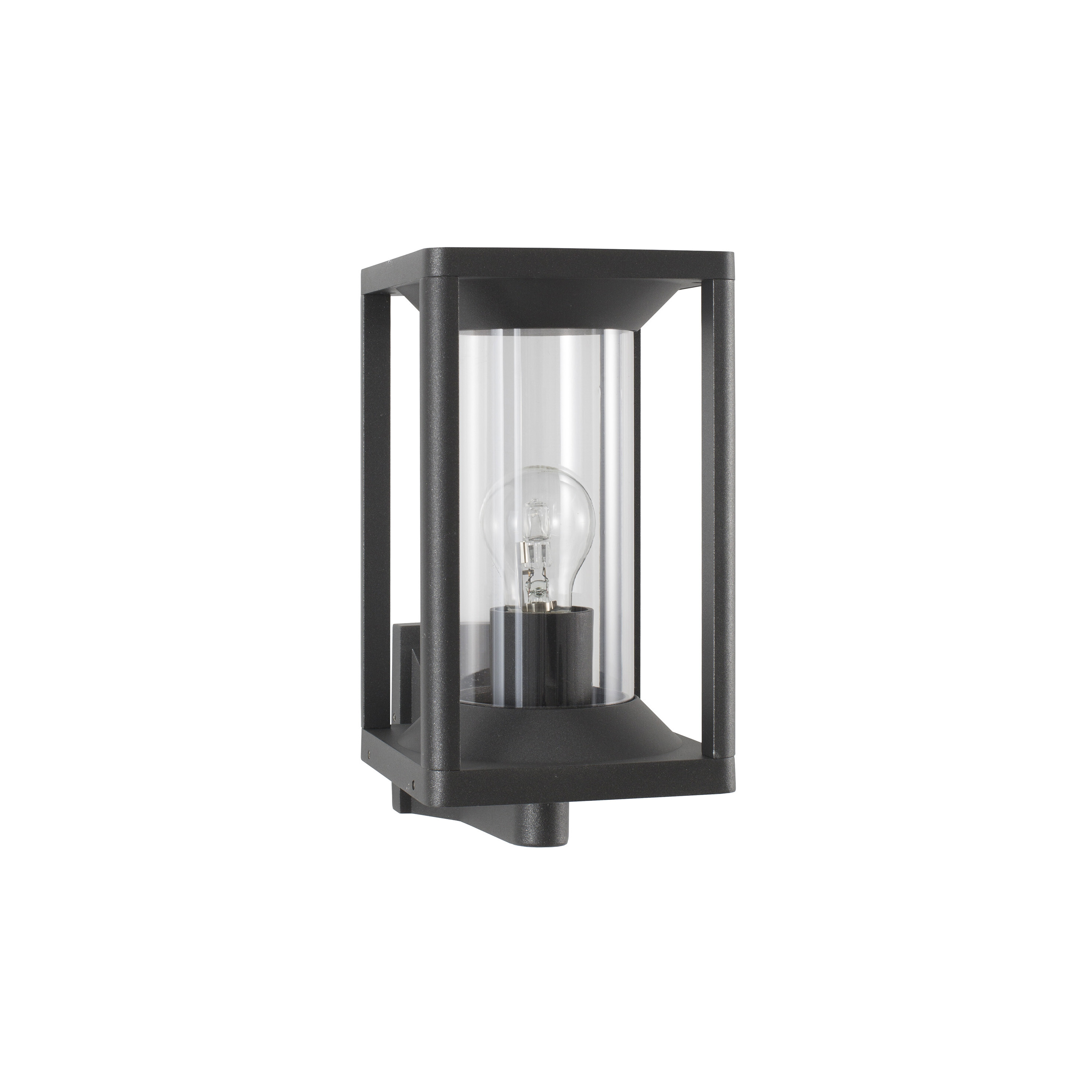 Nova Luce Loeve - Buiten Wandverlichting - 14, 5 X 21, 5 X 27, 6 Cm - IP65 - Antraciet