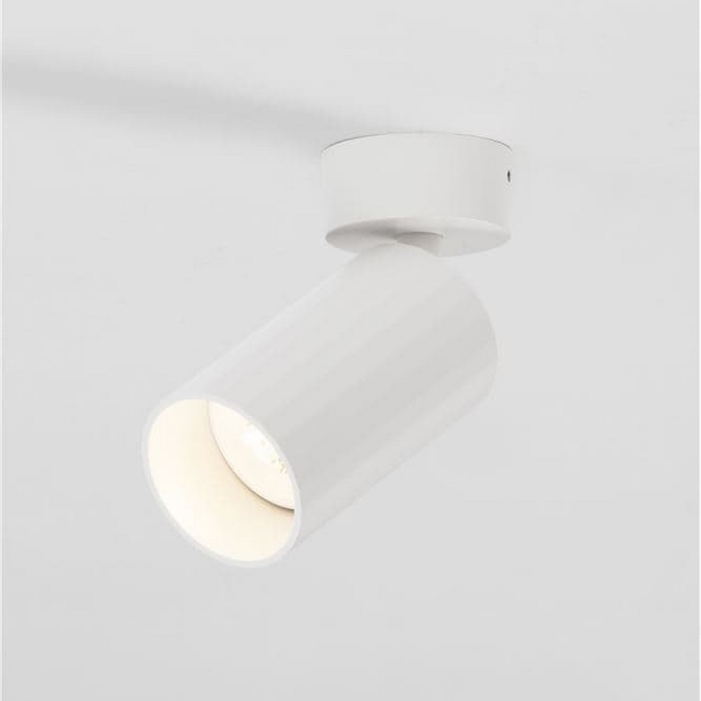 Nova Luce Zelos - opbouwspot 1L - Ø 5,6 x 14 cm - zandwit