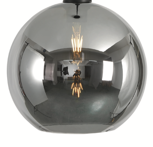 SHOWROOMMODEL - Artdelight Marino - glazen lampenkap - Ø 30 cm - titan