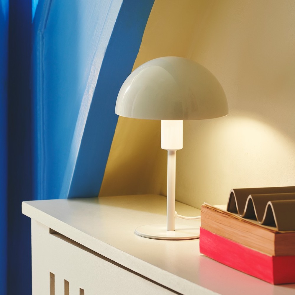 Nordlux Ellen Mini - Tafellamp - Ø 16 X 25 Cm - Wit