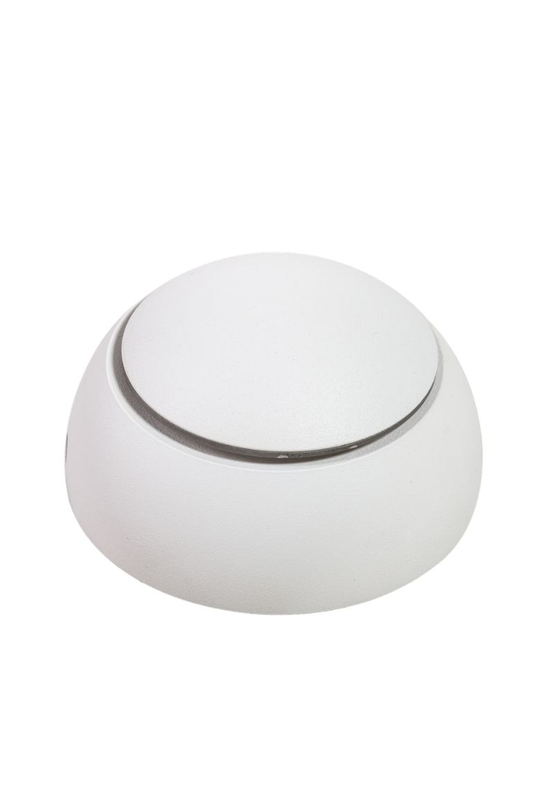 Eth Bug - Wandlamp - 10, 5 X 6 X 10, 5 Cm - 3W Led Incl. - Wit