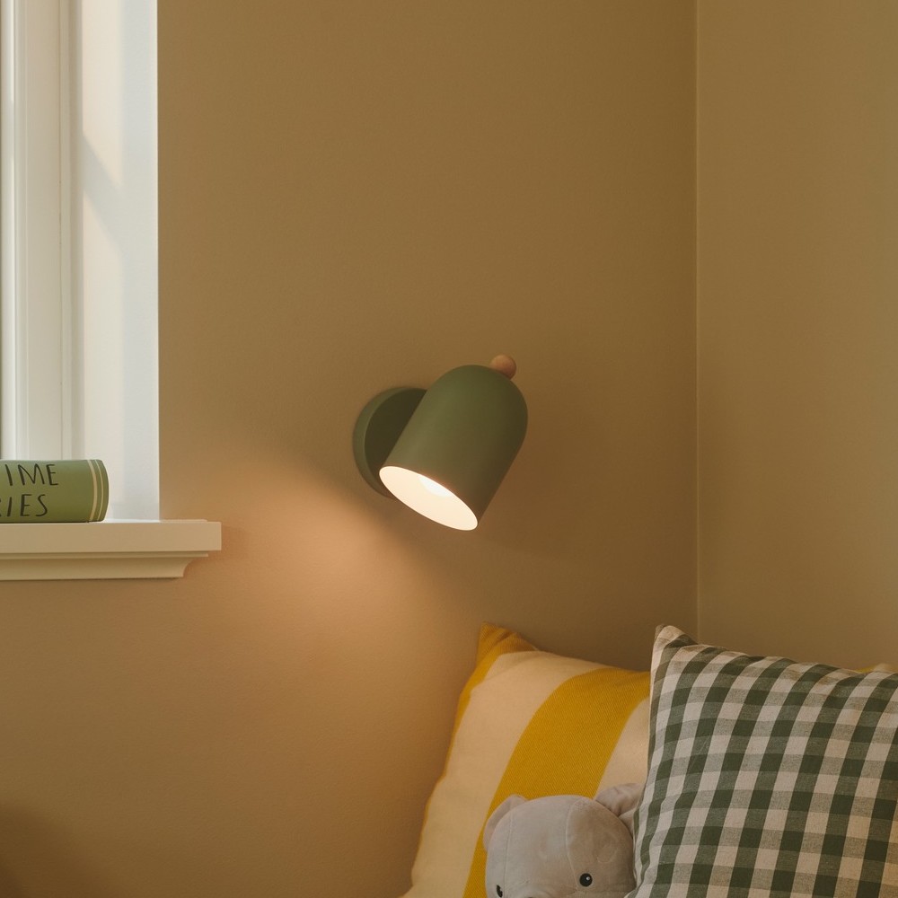 Nordlux Gaston - Wandlamp - Ø 19, 5 X 19, 5 Cm - Groen