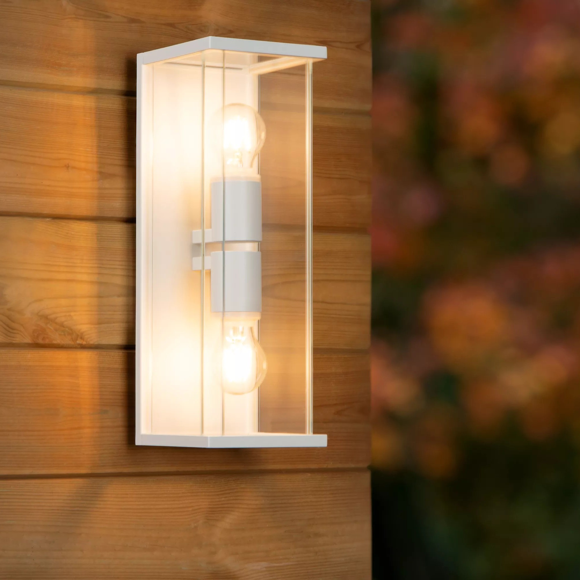 Lucide Claire - Buiten Wandverlichting - 14 X 16 X 40 Cm - IP54 - Wit