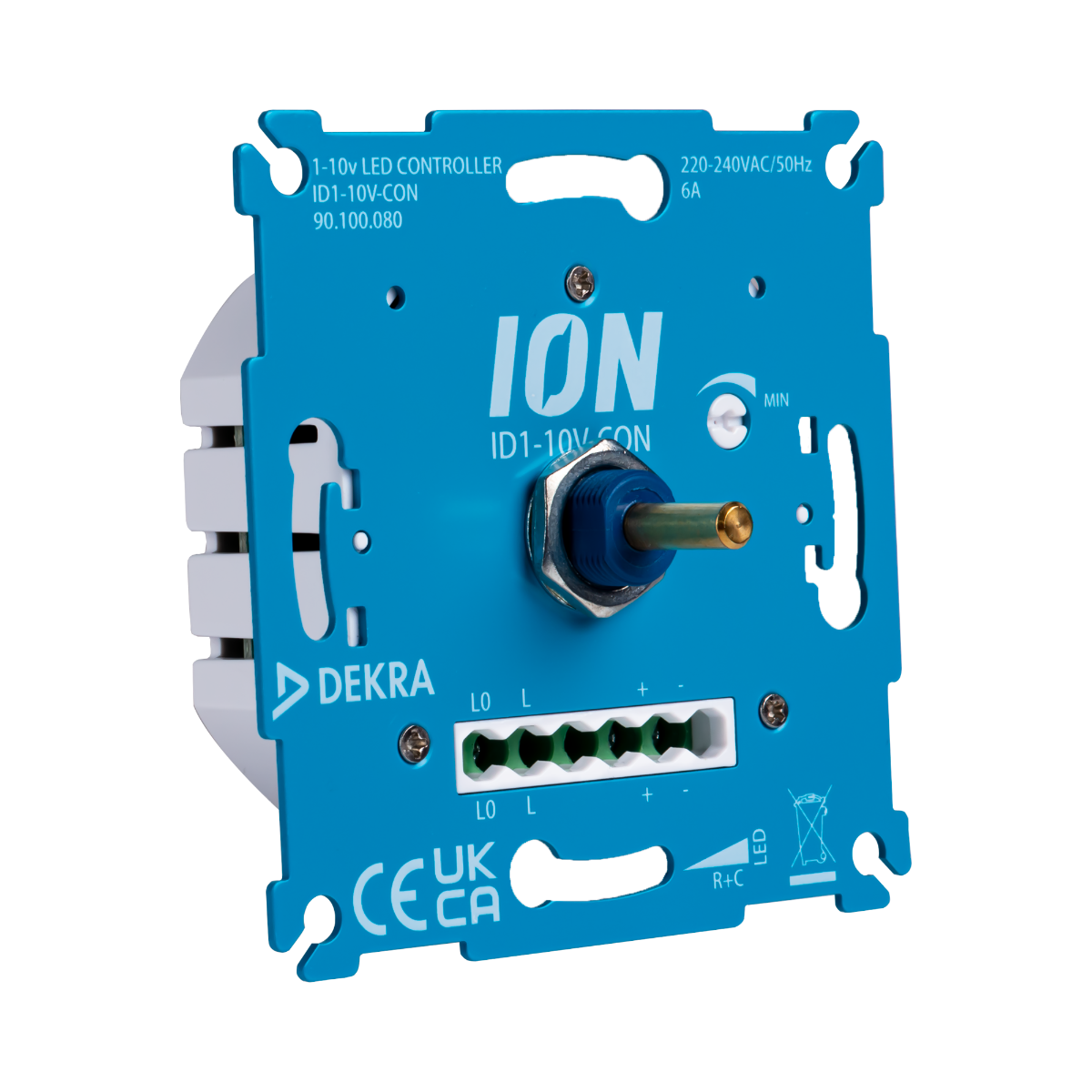 Ion Industries - Inbouw Led-controller (dimmer) Voor Drivers - 1-10V - Met Schroefbevestiging