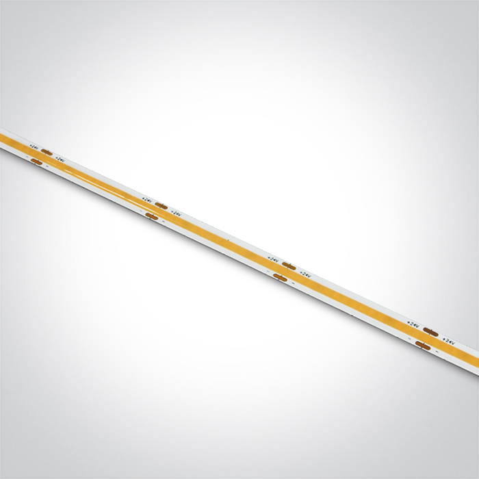ONE Light COB LED Strip - 0,8 Cm Breed, 500 Cm Lengte - 24Vdc - Dimbaar - 4W LED Per Meter - 2700K