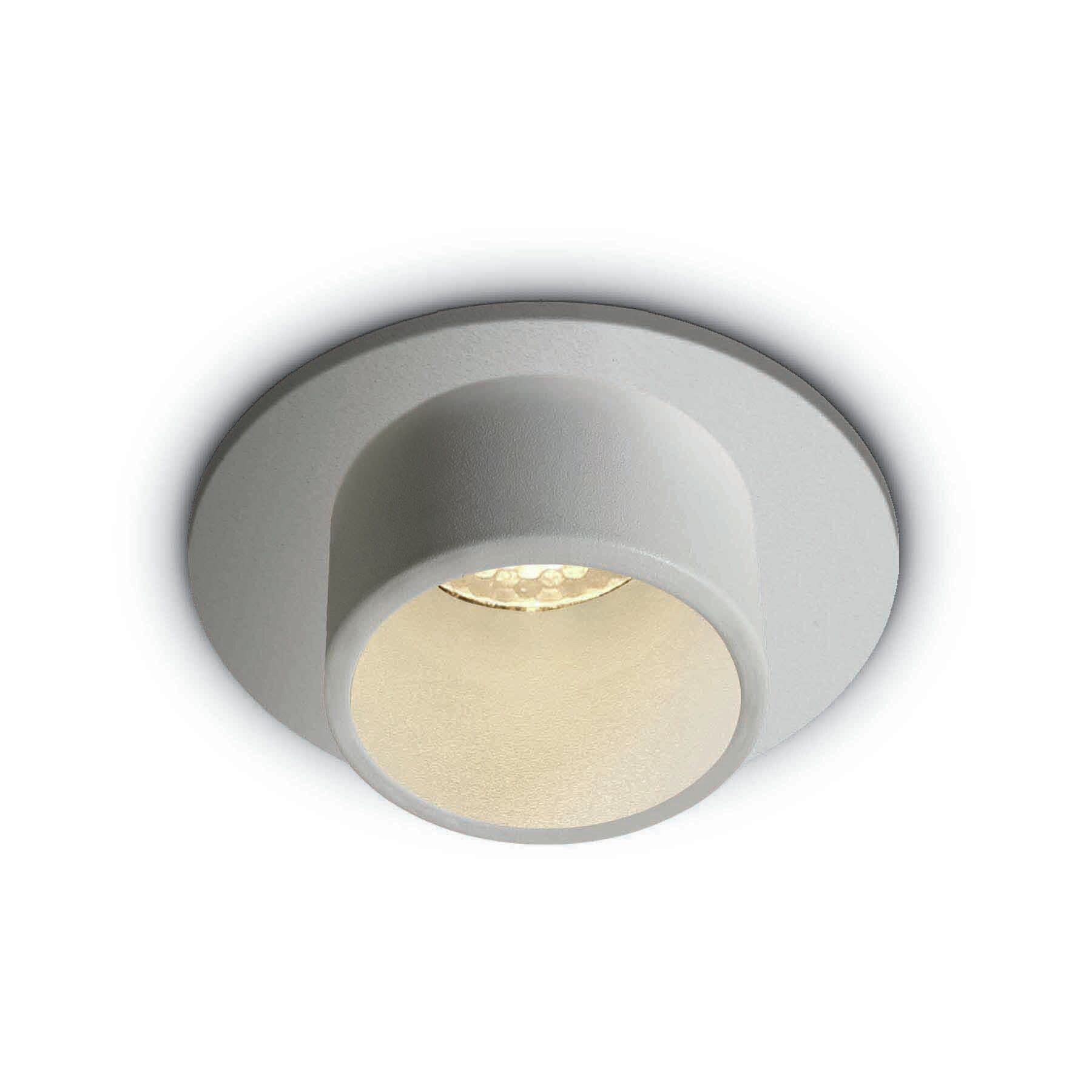 One Light - Inbouwspot - Ø 25 Mm, Ø 20 Mm Inbouwmaat - 1W Led Incl. - Wit