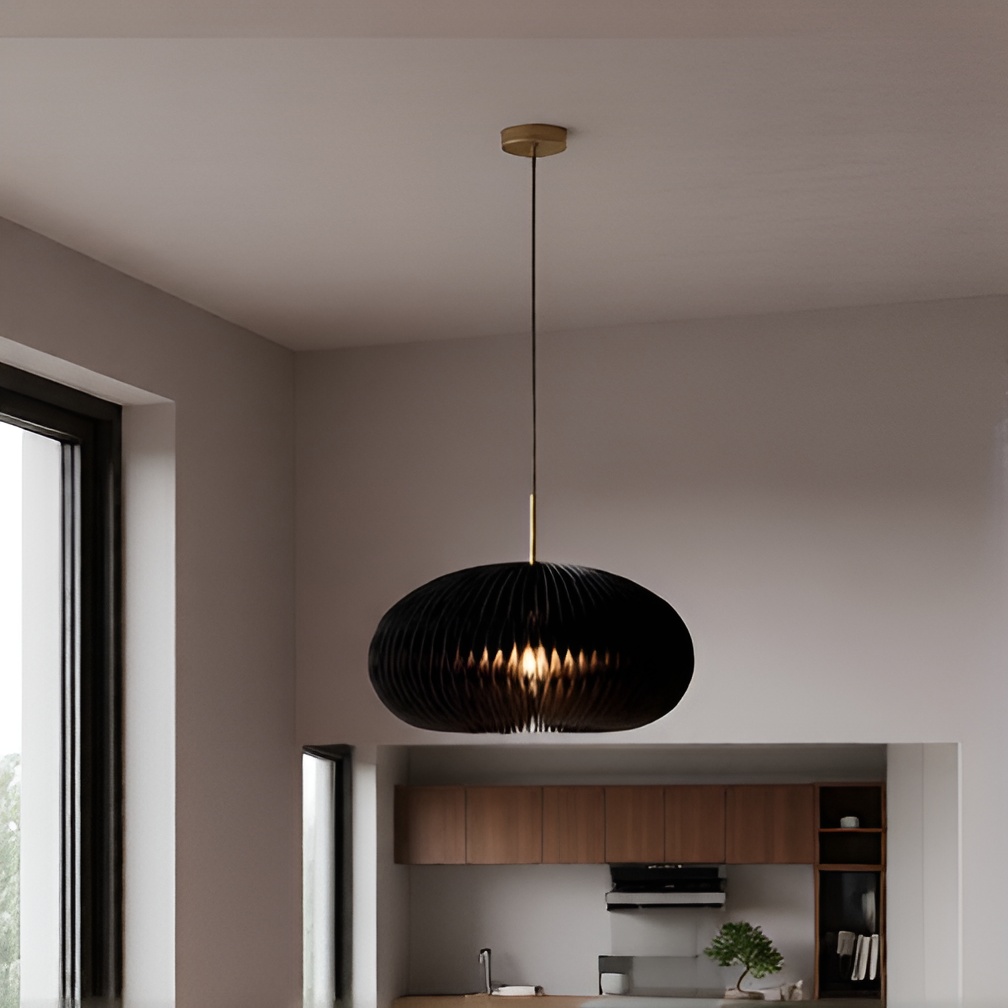 Lucide Armoni - Hanglamp - Ø 52 X 180 Cm - Zwart
