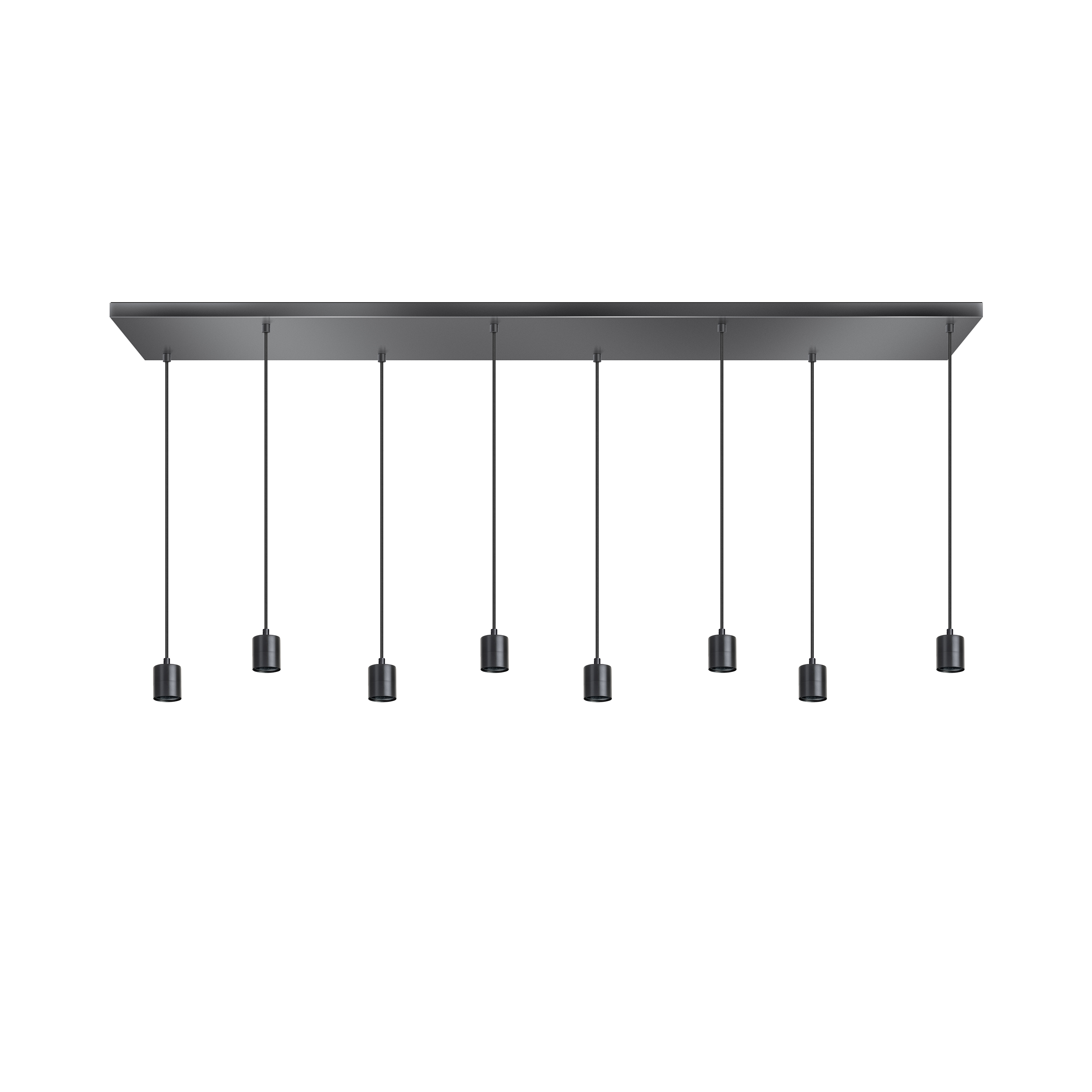 Eth Origin - Hanglamp - 160 X 30 X 200 Cm - Zwart
