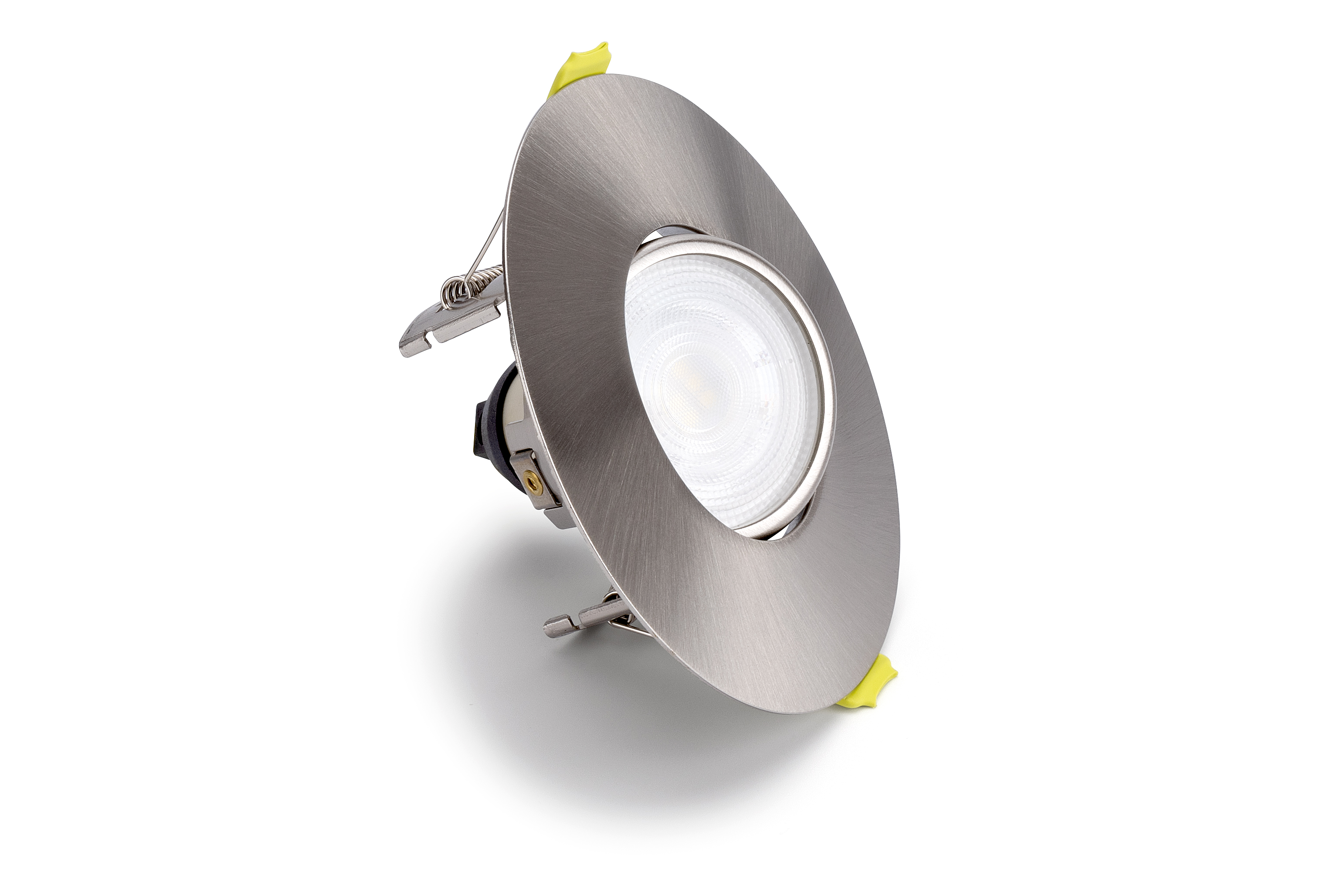 Integral Led Evofire Maxi 110 - Inbouwspot - Ø 110 Mm, Ø 100 Mm Inbouwmaat - Satijn Nikkel