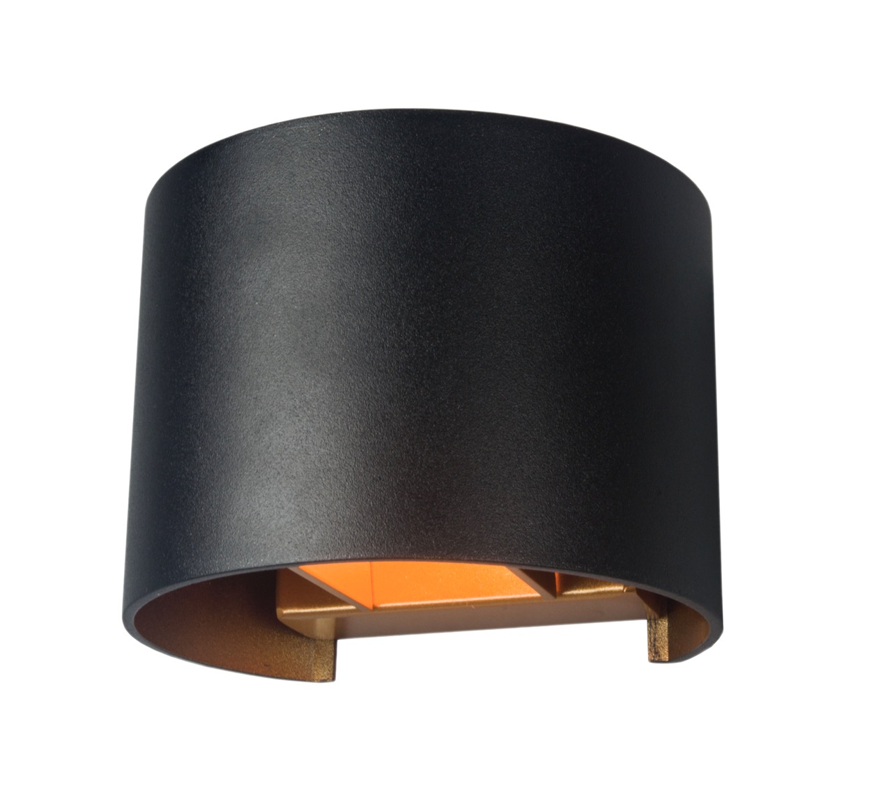 Artdelight Gyro - Wandlamp - 9, 7 X 13 X 11, 2 Cm - Zwart Met Goud