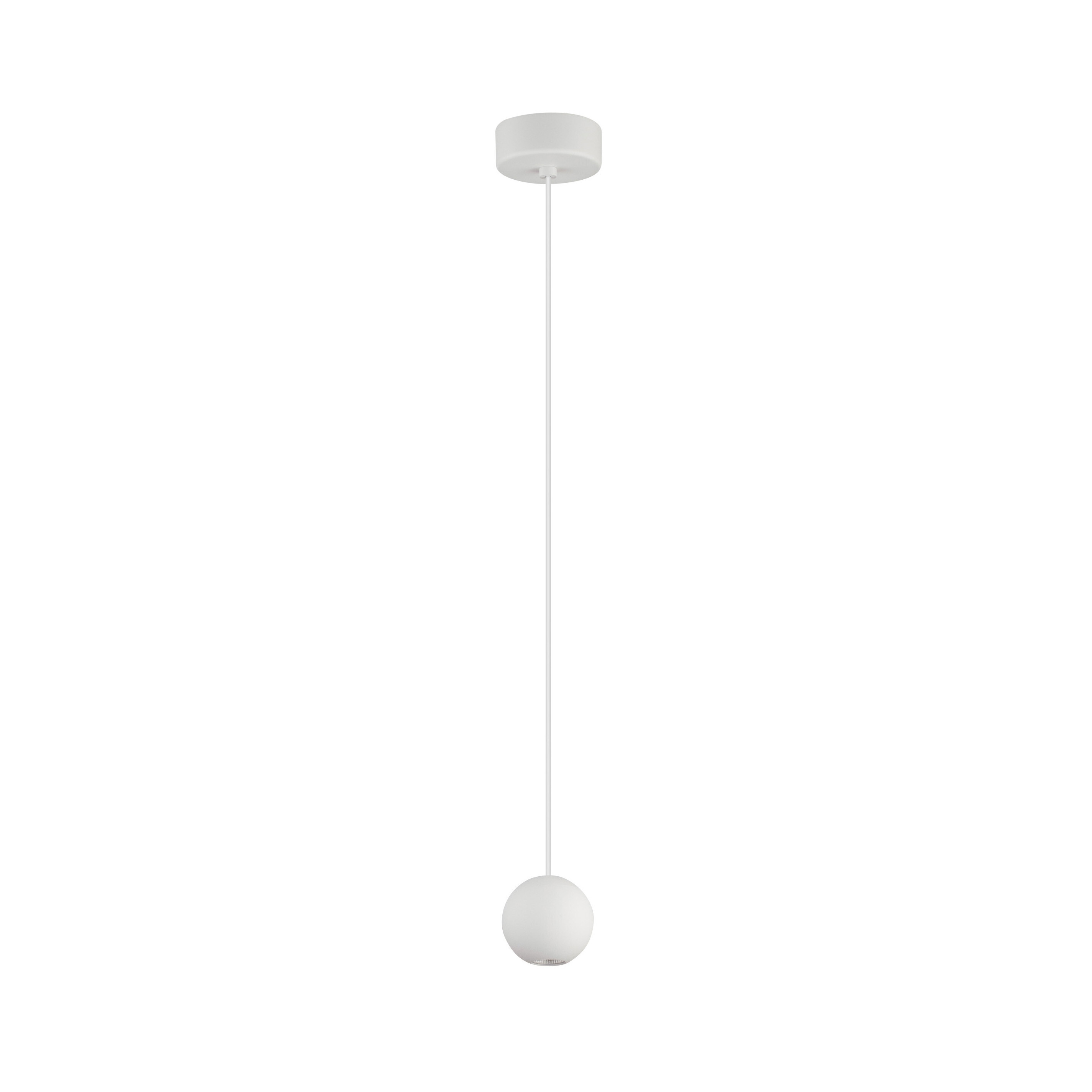 Nova Luce Nocci - Hanglamp - Ø 5 X 158 Cm - 4, 5W Led Incl. - Wit