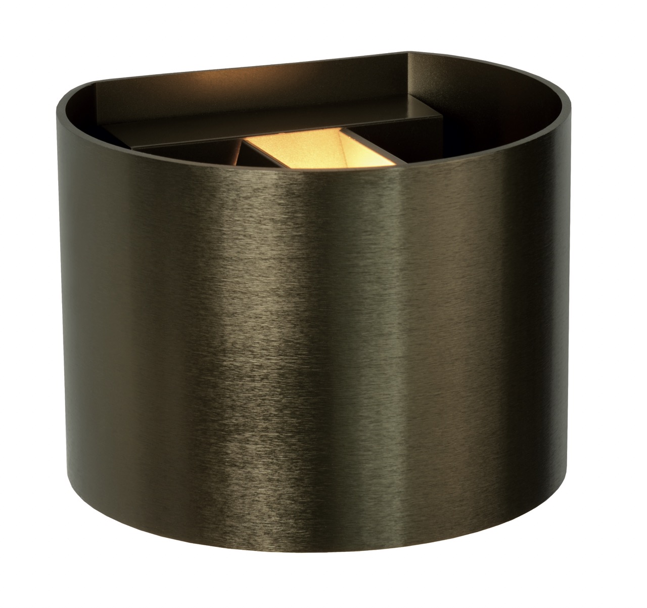 Artdelight Gyro - Wandlamp - 9, 7 X 13 X 11, 2 Cm - Licht Brons
