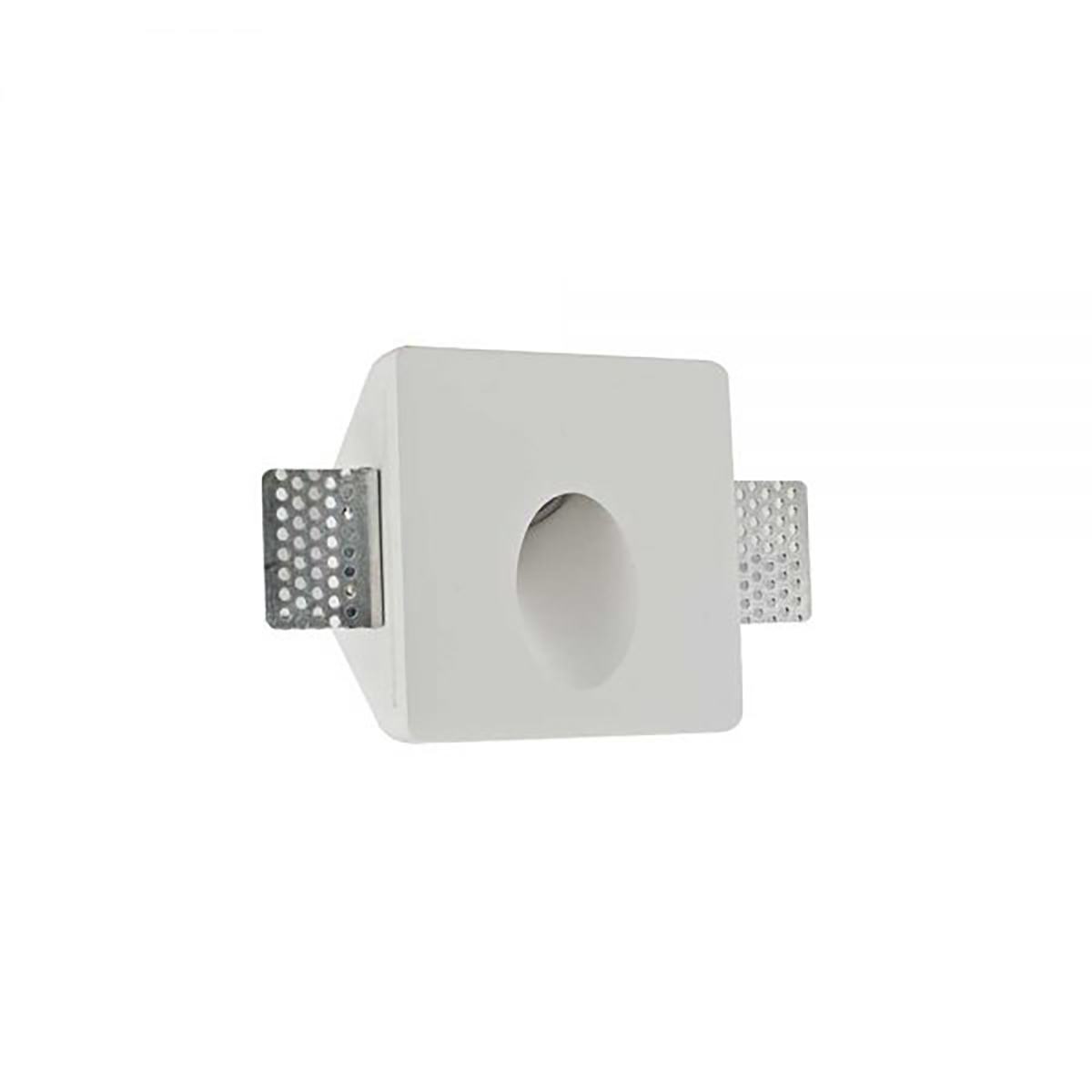 Artdelight Vivas - Inbouw Wandverlichting - 10 X 4, 9 X 10 Cm - 2W Led Incl. - Wit