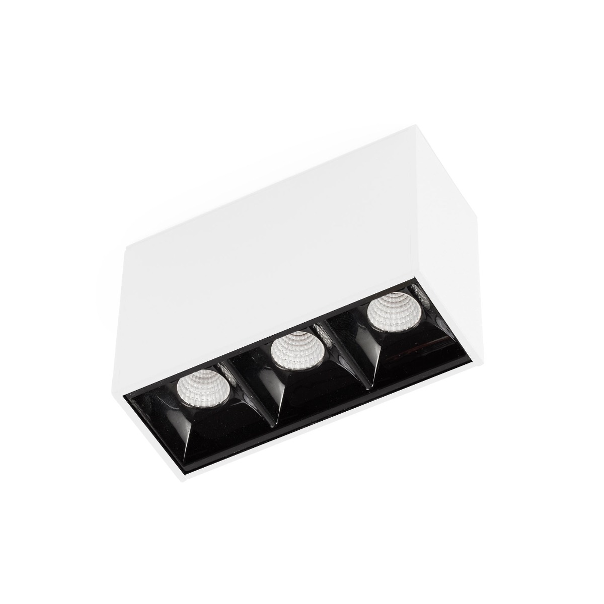 Faro Neso Point-3 - Armatuur Voor Magnetische Rail - 8, 4 X 3, 4 X 5, 6 Cm - 4W Led Warm Wit (3000K) Incl. - 34° Lichtbundel - Wit