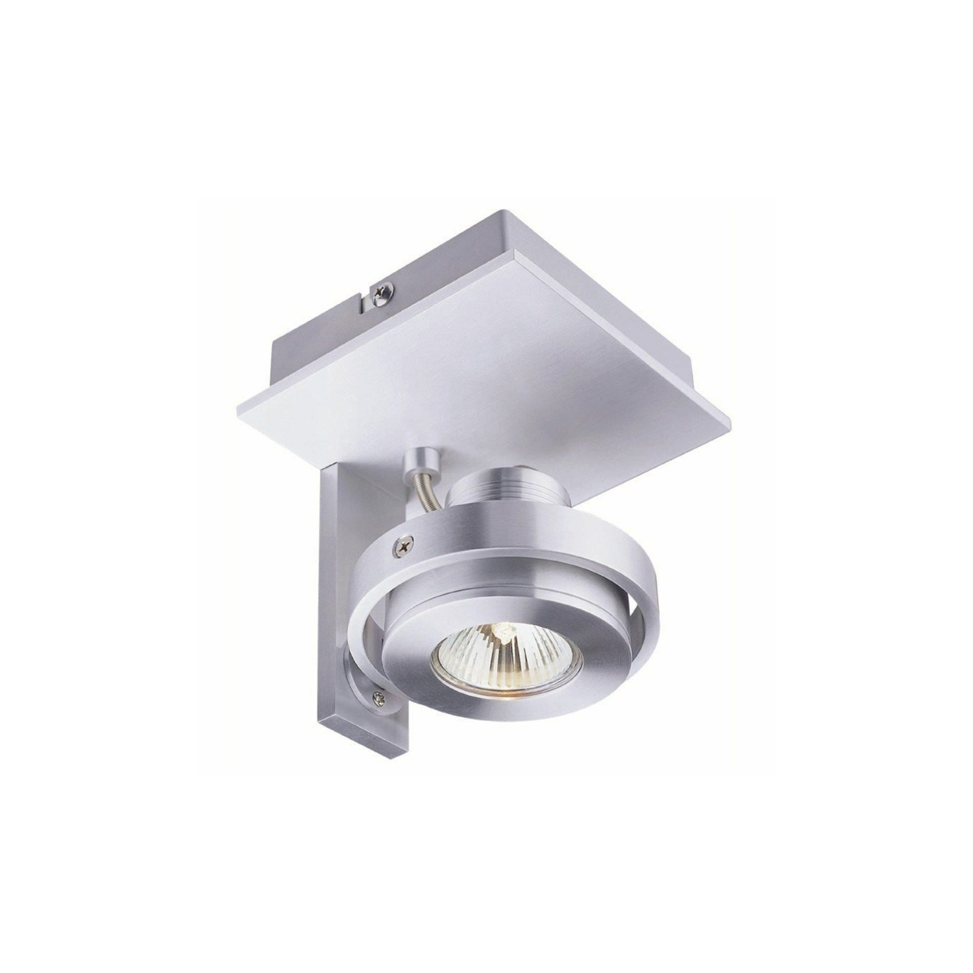 Artdelight Meist - Opbouwspot 1L - 11, 5 X 11, 5 X 15 Cm - Aluminium