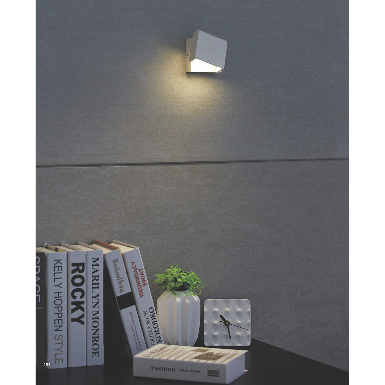 Artdelight Kapo - Wandverlichting - 8 X 5, 3 X 11 Cm - 6W Dimbare Led Incl. - Wit