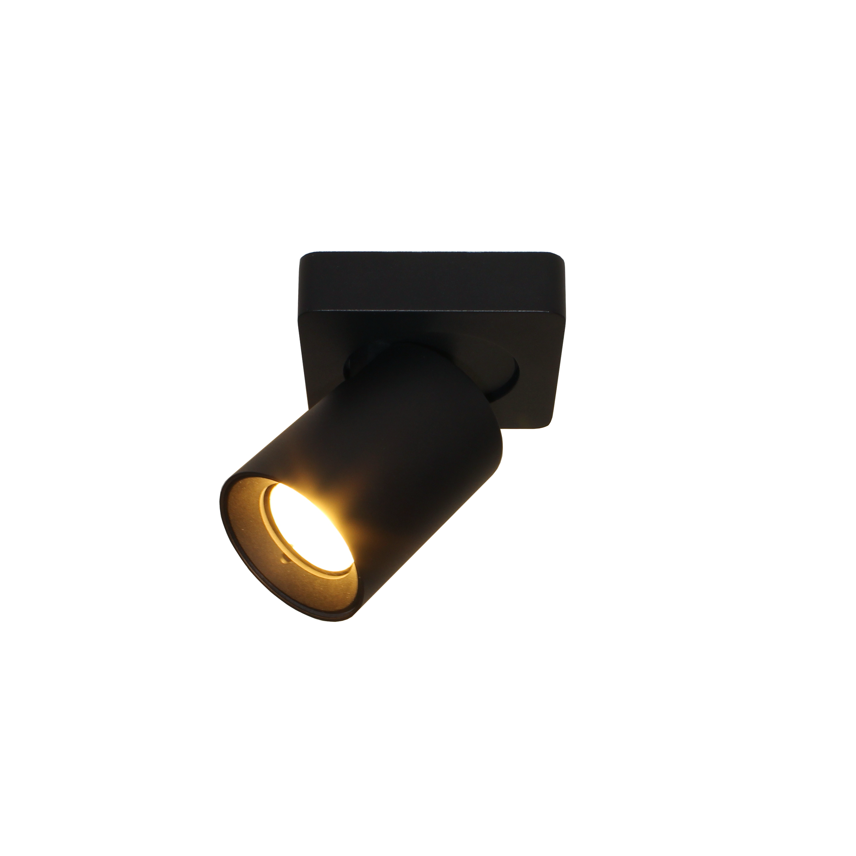 Artdelight Megano - Opbouwspot 1L - 10 X 10 X 11, 5 Cm - Zwart