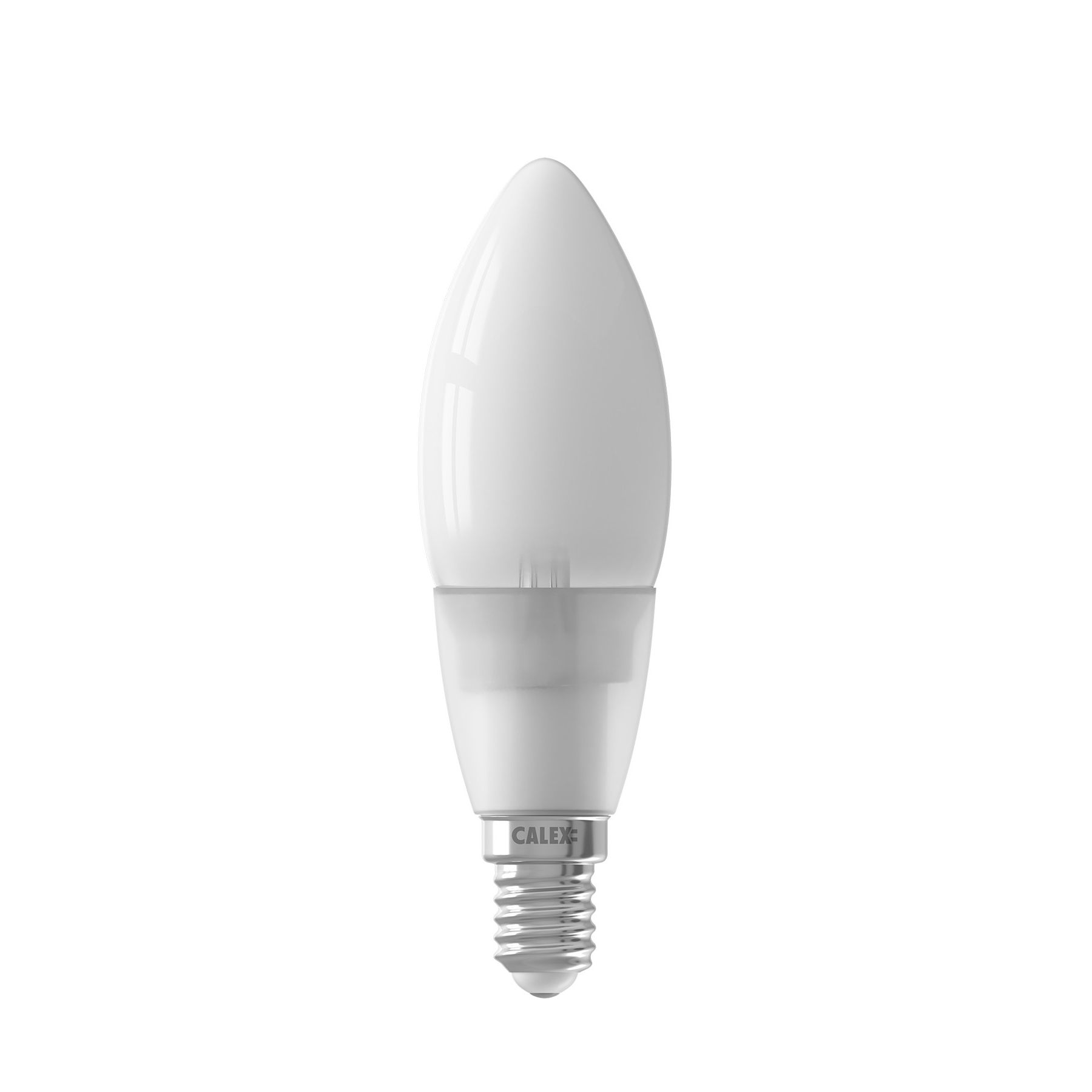Spruit tolerantie Machu Picchu Calex Smart LED lamp - Ø 3,5 x 11,2 cm - E14 - 4,5W - dimfunctie via app -  2200 tot 4000K - white ambiance | Lichtkoning