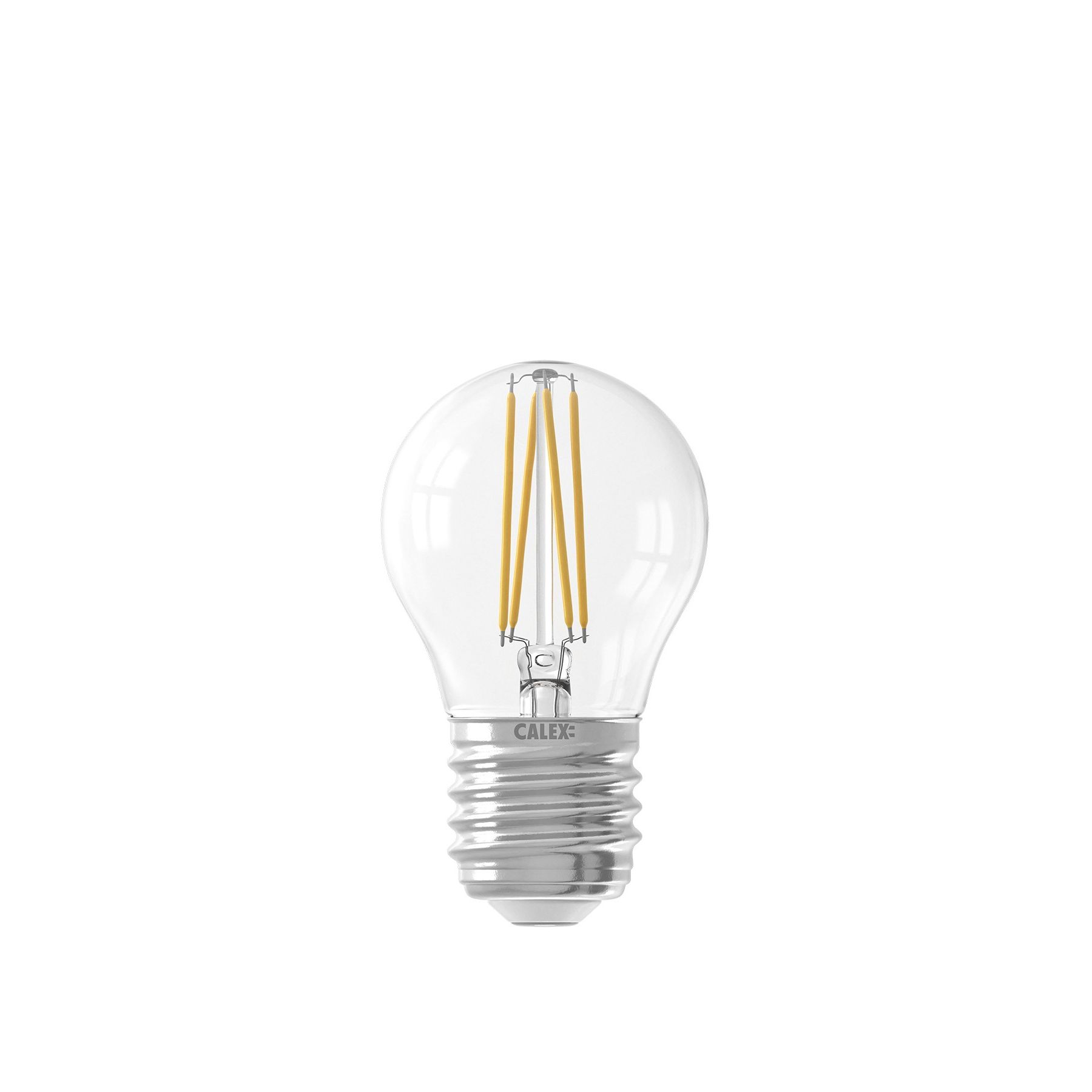 Museum Aarde Mevrouw Calex Smart LED lamp - Ø 4,5 x 7,8 cm - E27 - 4,5W - dimfunctie via app -  1800 tot 3000K - white ambiance | Lichtkoning