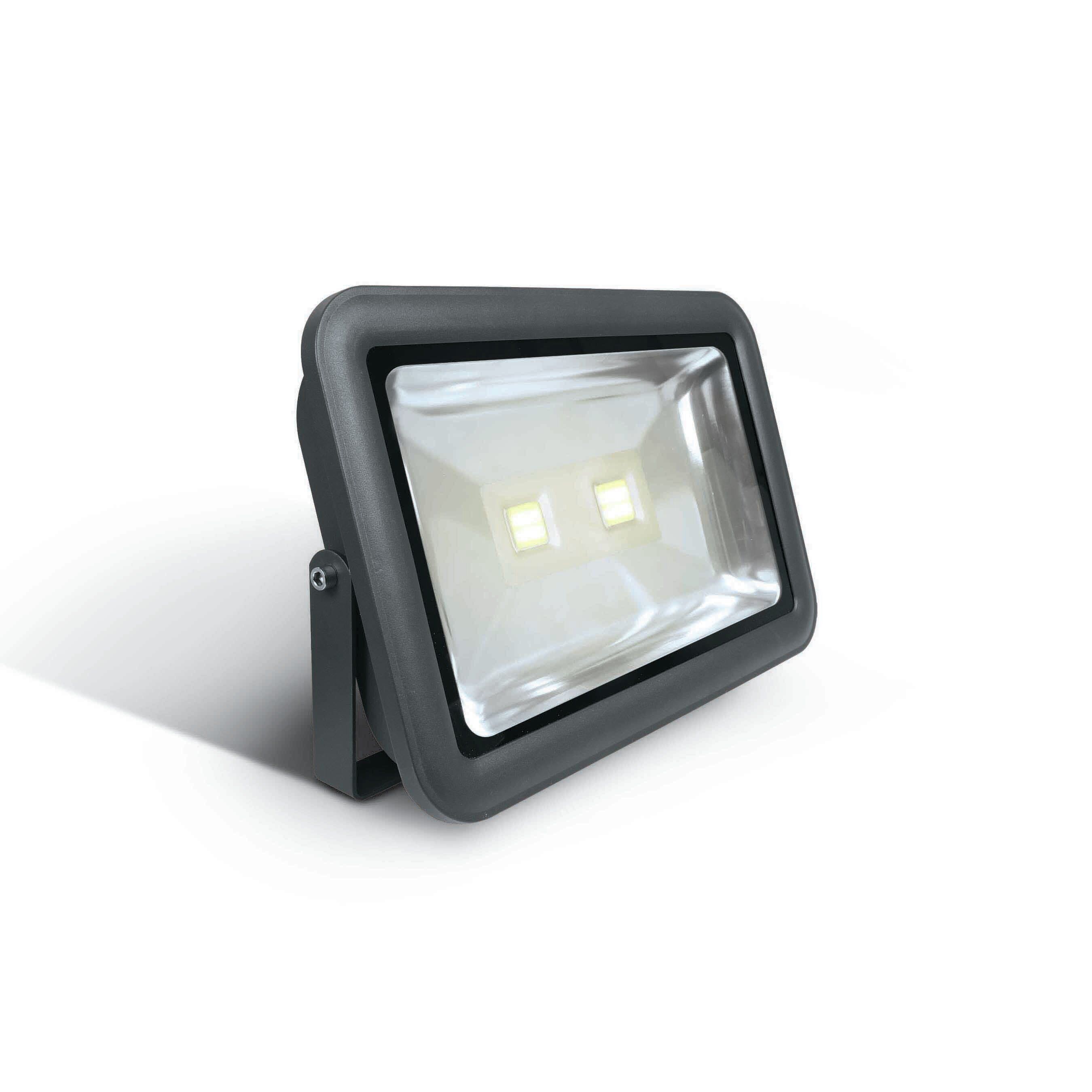 ONE Light COB LED Slim Floodlights - verstraler - 8,7 x 28,9 cm - 2 x 50W LED incl. IP65 - antraciet | Lichtkoning