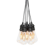 Konstsmide - decoratieve lichtsnoer met dimfunctie - verlengset - 9,15 meter lengte - 10 LED-lampen incl. - 7W - IP44 - zwart