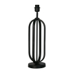 Searchlight - tafellamp voet - Ø 16 x 55 cm - mat zwart