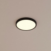 Nordlux Oja Smart - plafondlamp - Ø 29 x 2,3 cm - 15W - dimfunctie via app - 2700-6500K - zwart