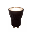 Lucide LED-spot - Ø 3,5 x 4,6 cm - GU10 (mini) - 3,8W dimbaar - 2700K - zwart