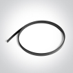 ONE Light - metalen riem voor wand-tot-wand kit - 10 meter - zwart