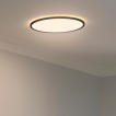 Nordlux Oja - plafondverlichting - Ø 42 x 3,2 cm - 3 stappen Moodmaker functie (2700K) - 22W LED incl. - zwart